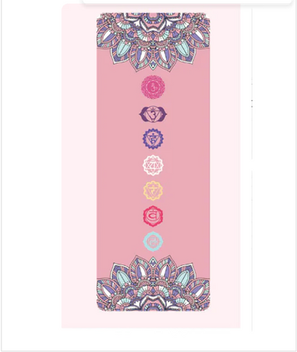 Elephant Print Yoga Mat - Yoga Blanket