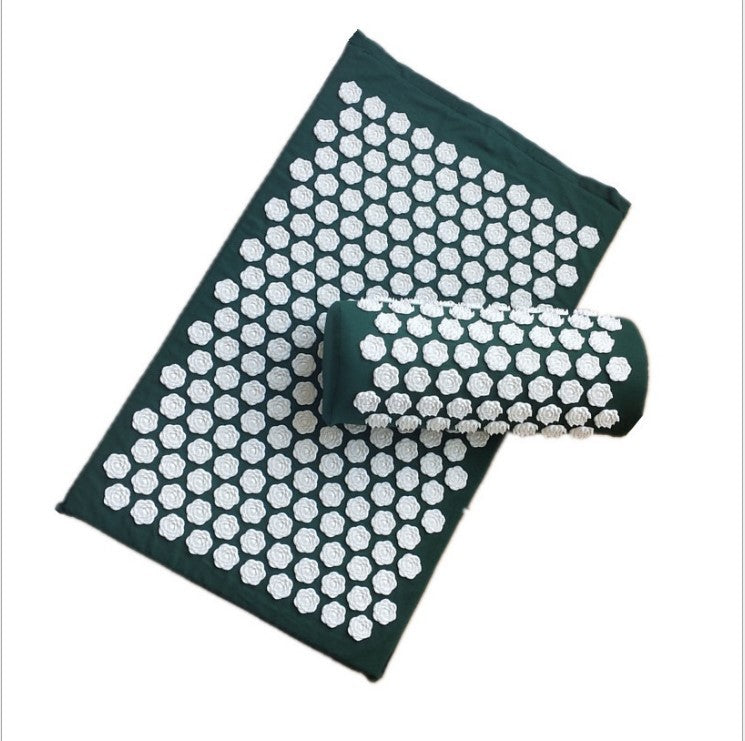 Acupuncture Massage Pad and Pillow Set with Yoga Mat
