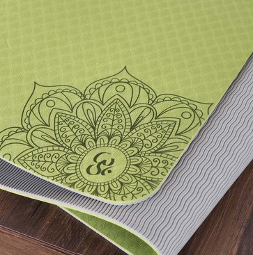 Double Layer Yoga Mat for Fitness and Exercise